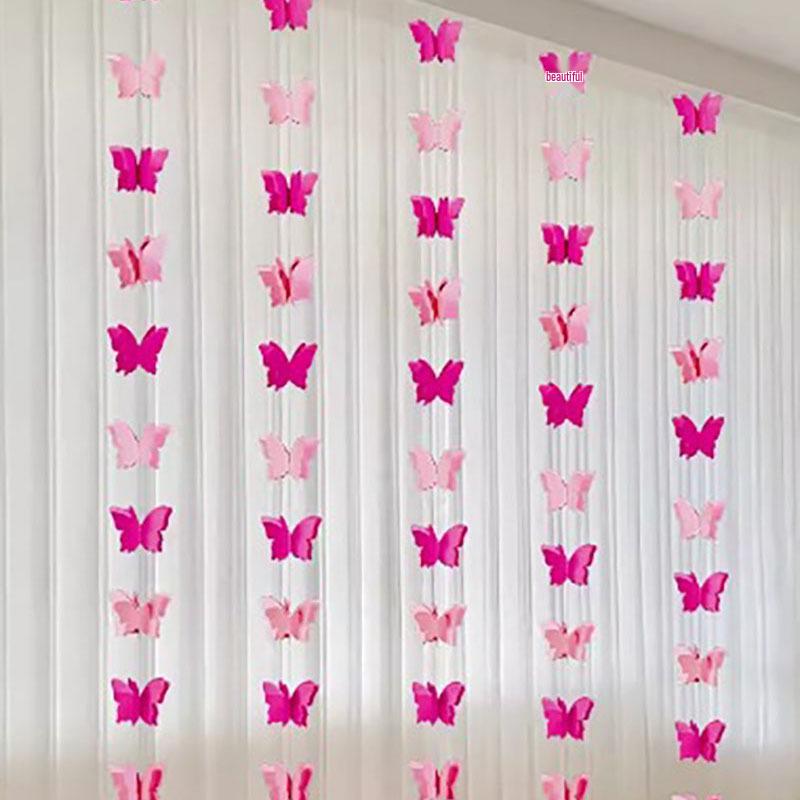 Six-piece Wedding Happiness Wall and Floor Stickers Set