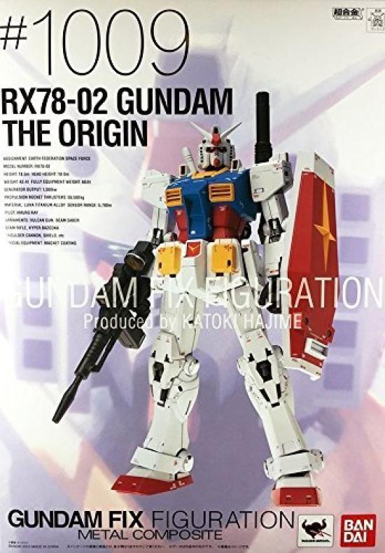 TAMASHII NATIONS GUNDAM FIX FIGURATION METAL COMPOSITE GUNDAM THE ORIGIN RX78-02 [RePACKAGE]