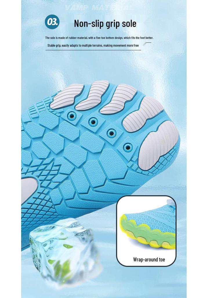 Scarpe da Acqua Antiscivolo a Rapida Asciugatura per Camminate, Nuoto e Spiaggia