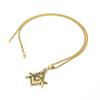 Hiphop stainless steel retro old made with diamonds AG pendant masonic pendant hip hop rap necklace