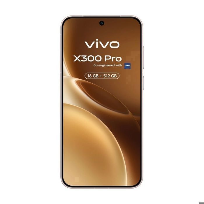 Vivo X300 Pro 5G - Dune Brown 16+512GB – Europäische Version – ZEISS 200MP – Dimensity 9500 – 90W – 6,78" LTPO 120Hz Display – IP68