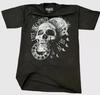 Men's T-shirt -100 DOLLAR BILL- Live Forever -Eternal Life, SCULL TEES BLACK-NEW