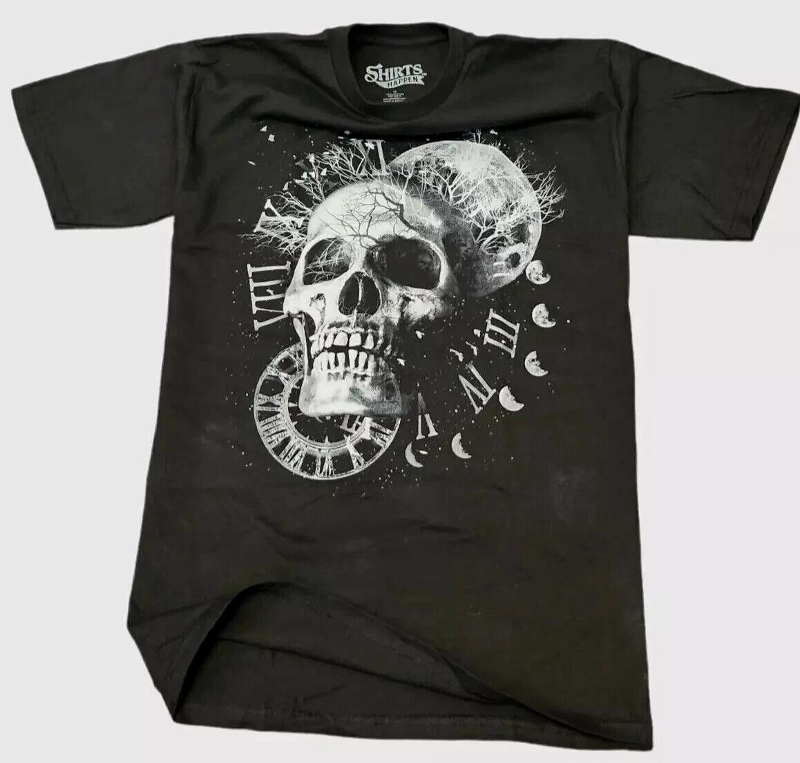 

Мужская футболка -100 ДОЛЛАРОВ- Живи Вечно -Вечная Жизнь, SCULL TEES ЧЕРНАЯ-НОВАЯ XL