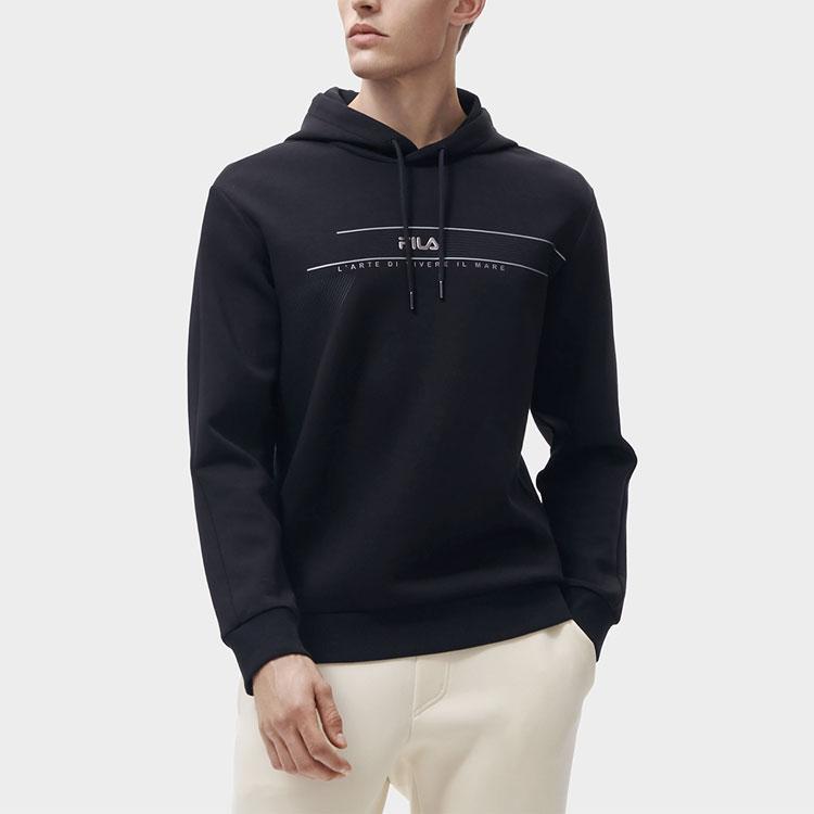 New FILA Sweatshirts Men's Black F11M317201F-BK