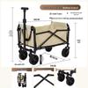 Foldable Outdoor Camping & Utility Cart