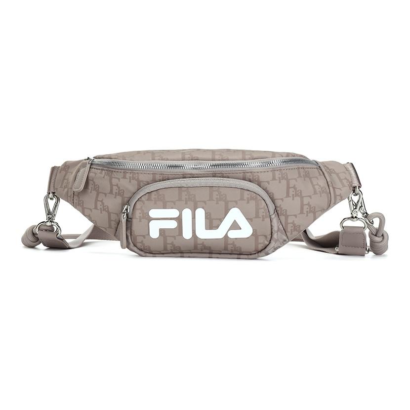 FILA Athletics Fashion Casual Fabric Waist Bag Unisex bags Cream A13U141138F-BG XS