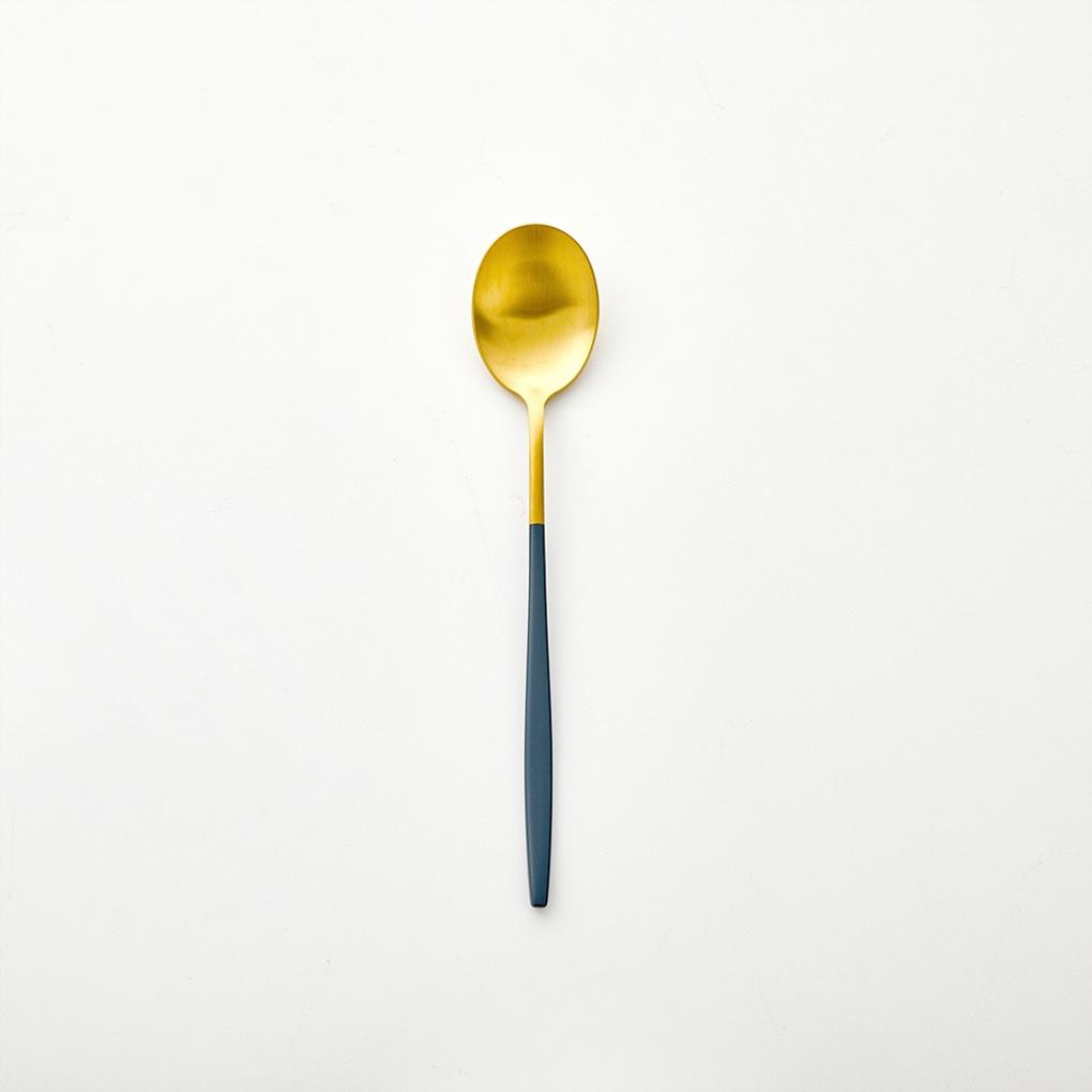 Roy Dinner Spoon_Gold Navy