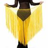 Hollow Dancing Waist Belt Long Tassel Belly Dance Waistband Sequin Waist Chain  Dancer Accessories