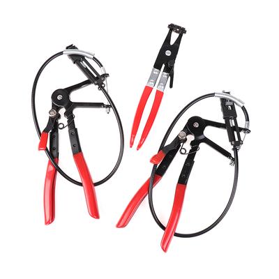 Hose Clamping Pliers Flexible Cable Swivel Bendable Pincer Clamps For Automotive Radiator Fuel Water Removal Repair Tools