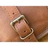 Vintage Laptop Messenger Briefcase Bag Satchel  Dark Brown Men's Leather