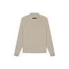 Fear Of God Essentials SS21 Half-Zip Track Jacket With Raglan Sleeves And Stand Collar Unisex Outerwear Moss FOG-SS21-642