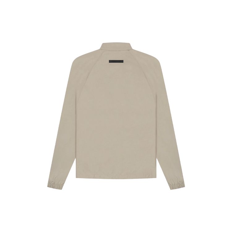 Fear Of God Essentials SS21 Half-Zip Track Jacket With Raglan Sleeves And Stand Collar Unisex Outerwear Moss FOG-SS21-642