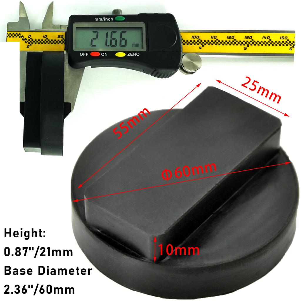 Adaptador de almofada de macaco de borracha para BMW Série 3, 4, 5, E36, E39, E46, E60, E90, E87, X3, X4, X5, E83, F25, E53, E70, F10, F20, F30, F31, i3