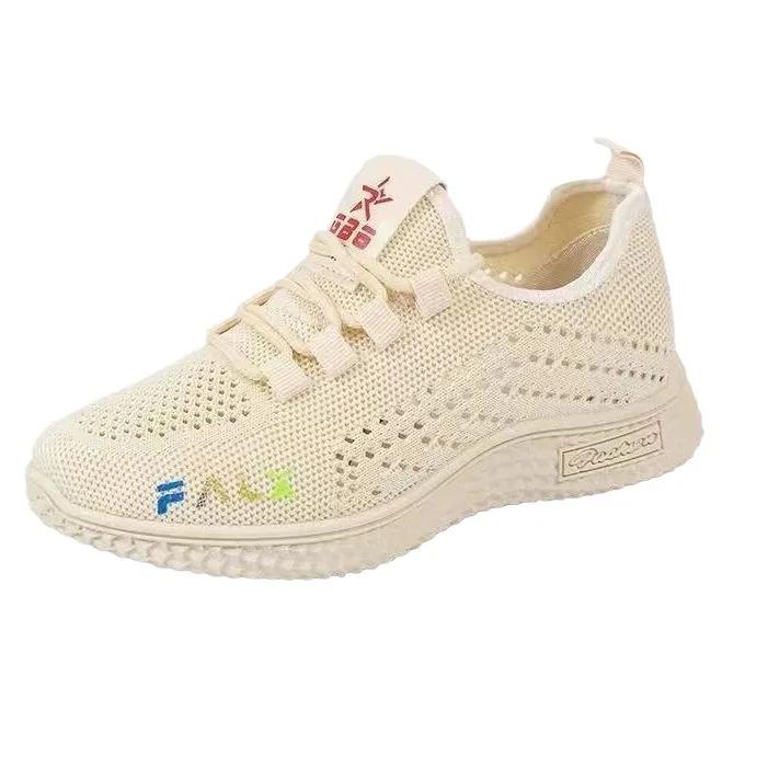 Fashion Women's Mesh Breathable Sneakers Summer New Designer Shoes Female Sports Running Tennis Shoe Athletic Barefoot Ballet Flats
