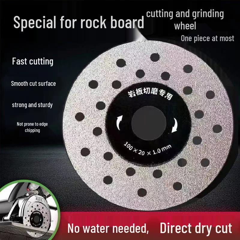 Diamond Ultra-Thin Sintered Stone Cutting Disc: Trimming, Grinding, Chamfering Tile Wheel - No Chipping