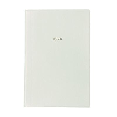 2026 Ocak 1 Sayfa per B6 Nuance Pearl EDiT Planlayıcı, 2026, Gün, Boyut, Renk, Beyaz, 26WDR-ETA02-WH