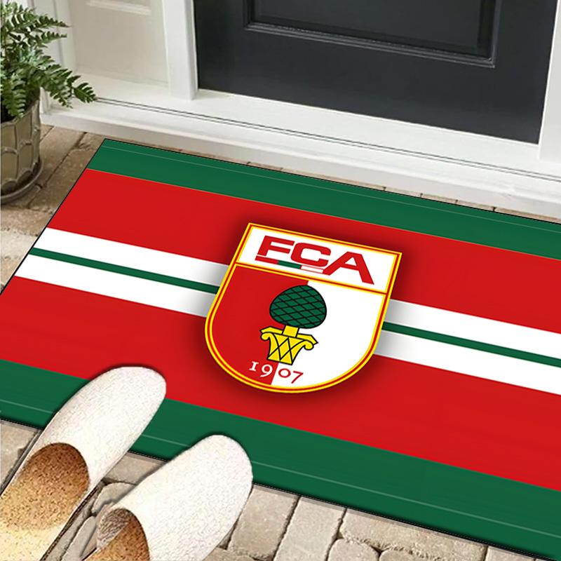 1PC rug Augs-burg Football Crest Carpet, Chair Rug,Area Rug for Office Bedroom living rooms bedroom, Doormat decor Christmas fan gifts