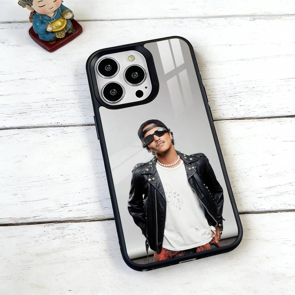 Singer B-Bruno M-Mars Phone Case For iPhone17,16,15,14,13,12,11 Plus,Pro Magnetic with Magsafe Wireless Charging