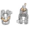 2pcs Battery Terminal Clamps Quick Release Connectors Anti Corrosion Universal Accessory for Car