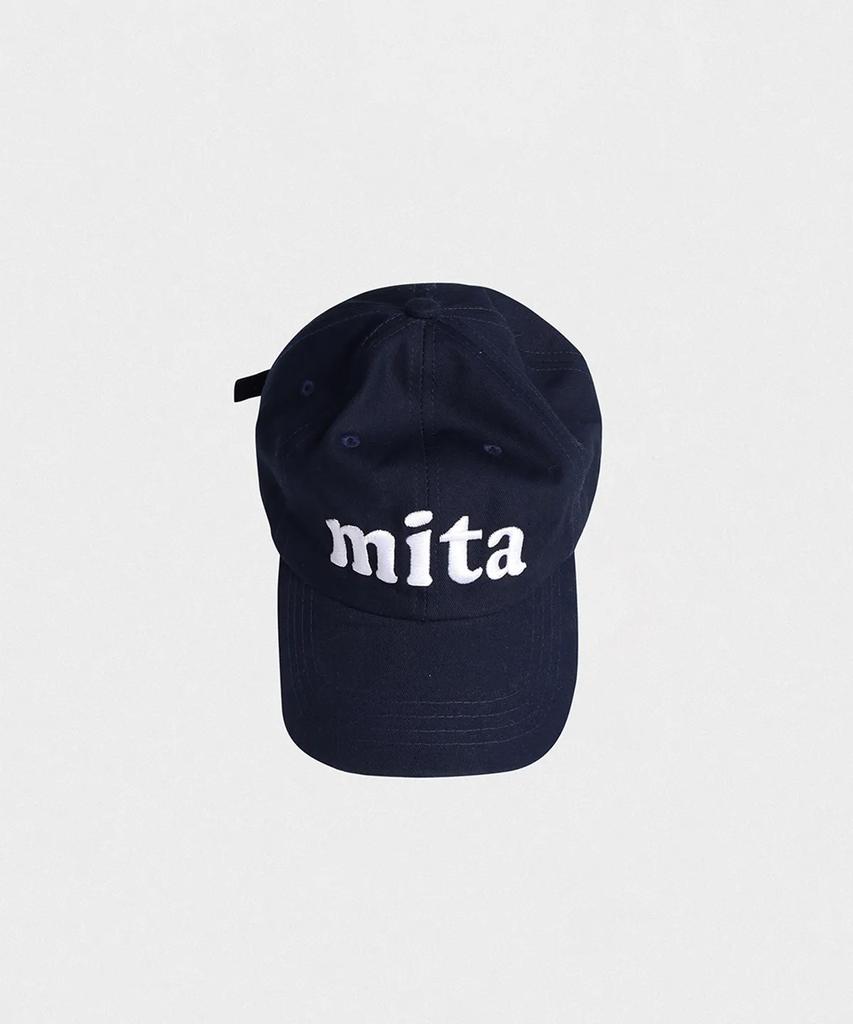 Mitayuseu Mita Basic Logo Ball Cap [Navy]