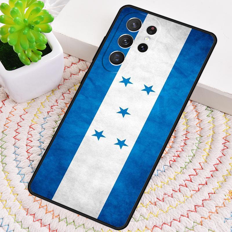Honduras National Flag Silicone Phone Case For Samsung Galaxy note 10 pro S26 S25 S24 S23 S22 S21 Plus S25Ultra Capa Cover