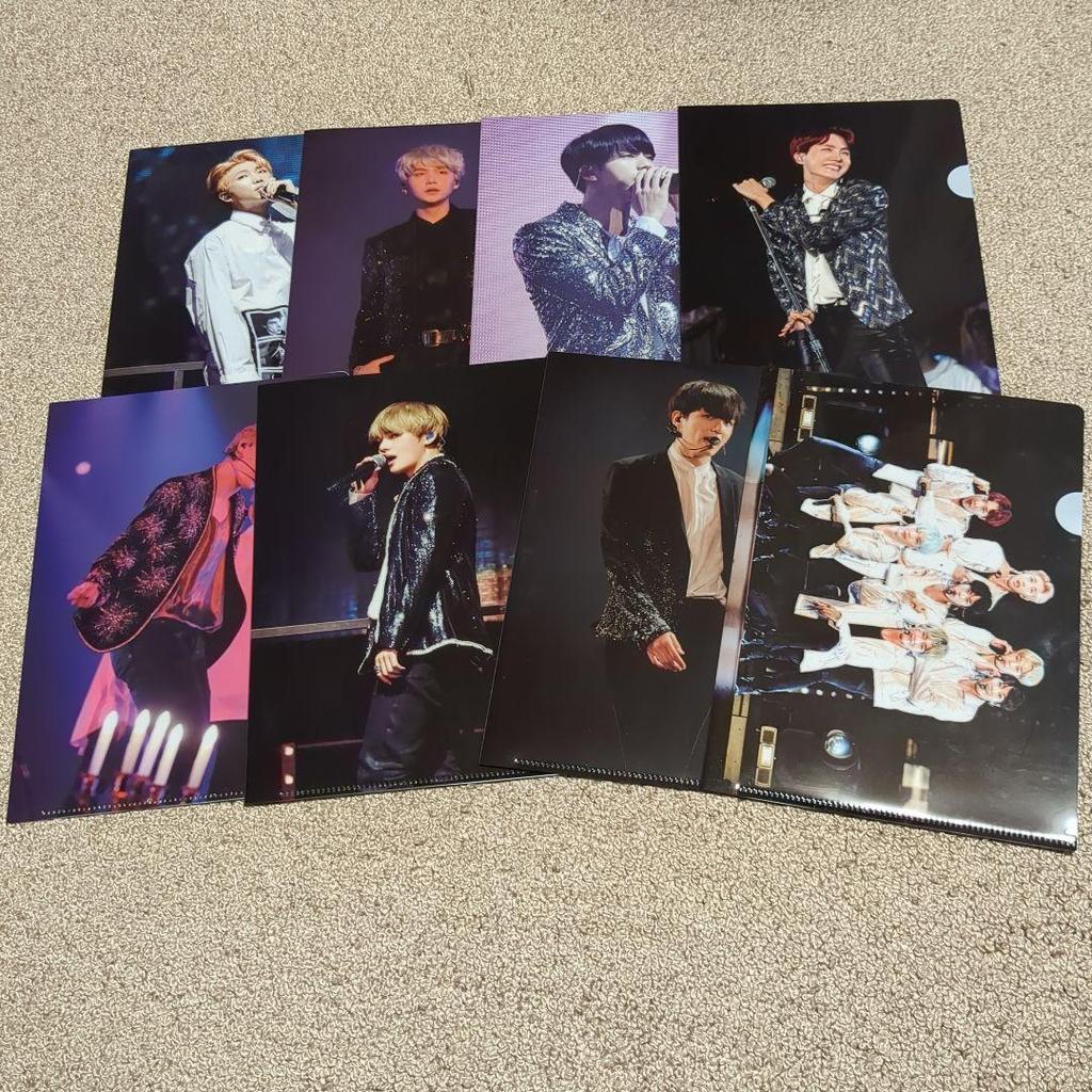[USED] BTS THE WINGS TOUR A5 Clear File