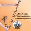 Toilet Cleaning Bidet Spray Set High-Pressure Handheld Double Outlet Sprayer Bathroom Shower Head Toilet Flush Spray Anal Douche