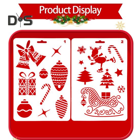 Fine Workmanship Cake Stencil Hollow Out Delicate Christmas Fondant Cake Rim Mesh Embossing Stamp Mold