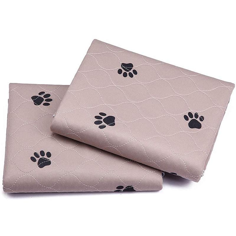 

1Pcs Pet Urine Pad Manufacturer Wholesale Dog Cat Washable Sleeping Pad Water Absorption Non-slip 40x60cm рожевий