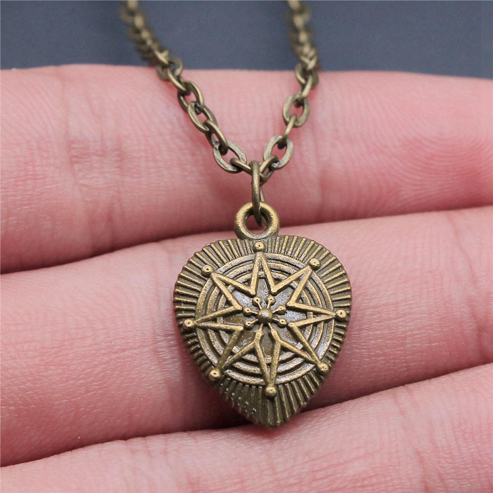 Necklace On The Neck 43cm Chain Peach Heart Nameplate Wedding Jewelry Findings QN057