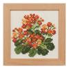 LECIEN Embroidery Kit Cosmo Small Flower Frame Cross Stitch Kalanchoe 882 21 X 18 Cm (Lucien) No. Approx.