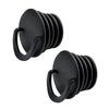 2/4Pcs Kayak Scupper Plug PVC Kayak Drain Plug Bung Drain Holes Stopper Bung with Handle for Kayak Canoes Boats Enduring