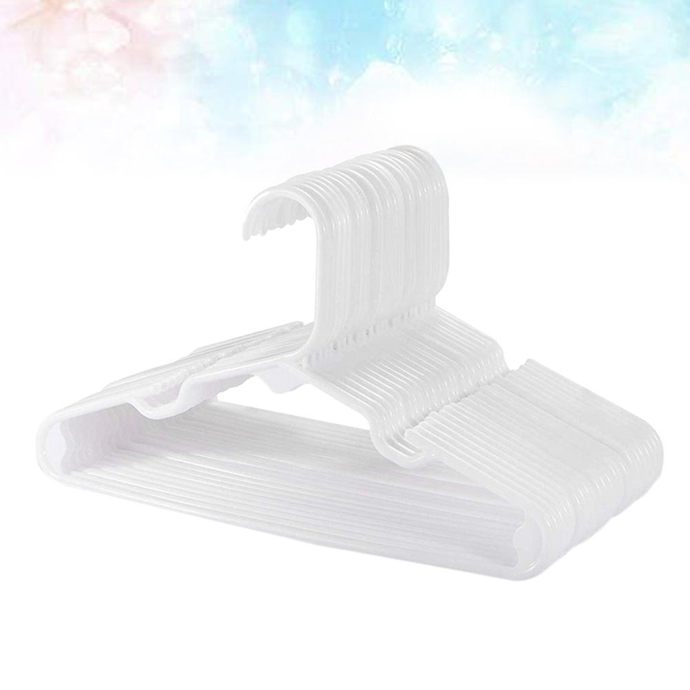 20 Pcs Wardrobe Hangers Clothes Hanging Racks Household Fashion Home Kids Child