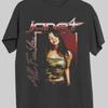 Janet Jackson T Shirt All Sizes Vintage Washed Streetwear Slightly Unisex Graphic Versatile Designer Clothes Homme Breathable