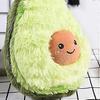 Cute Avocado Plush Toy Mini Comfort Food Pillow Plushie, Soft Fruit Stuffed Cushion Doll Bedroom Decoration Gift for Kids Friends Girls Boys Christmas