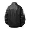 Popular autumn and winter new men's stand-up collar leather jacket, locomotive style casual top, short windproof and men's leather jacket