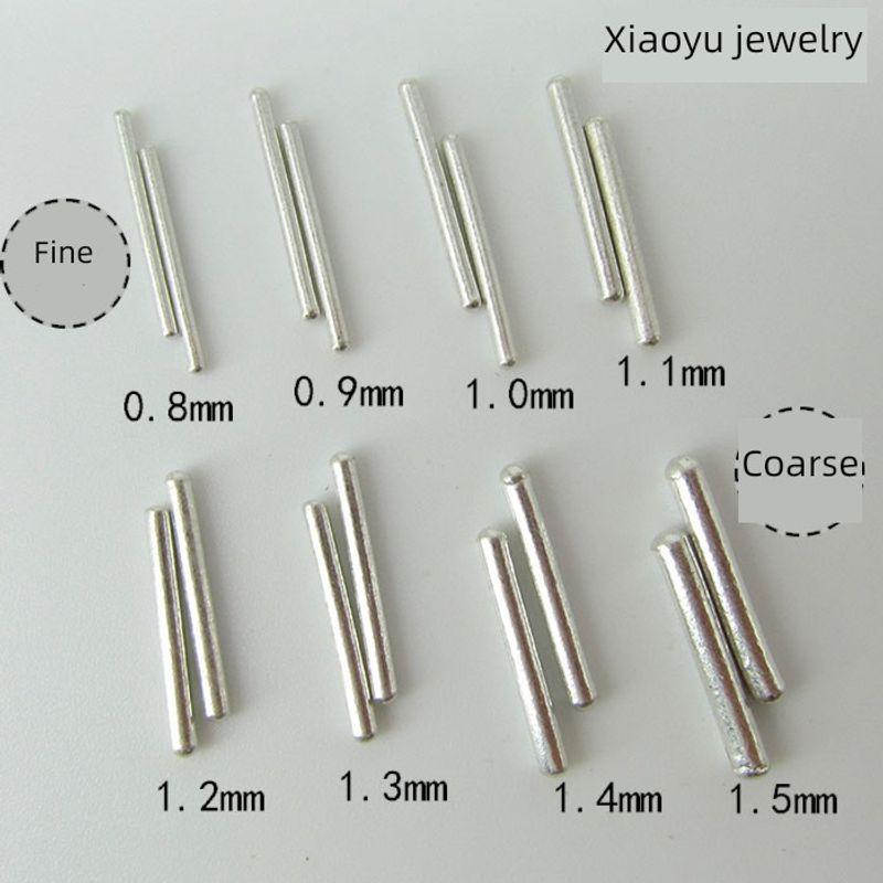 

Женские минималистичные толстые серьги-гвоздики из стерлингового серебра, гипоаллергенные [Thick 0.8mm] 6