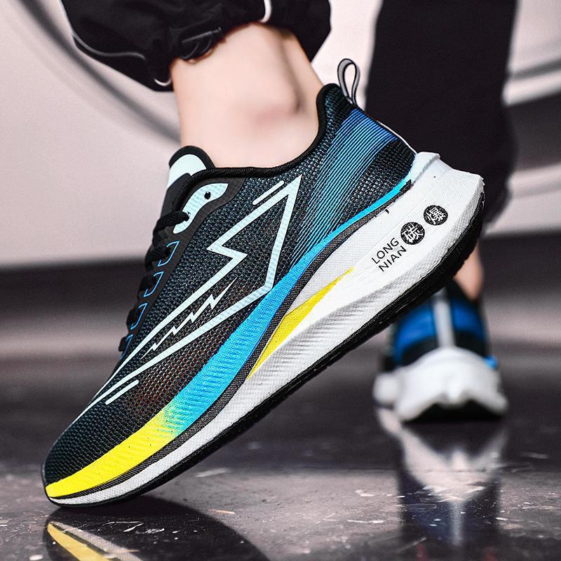 

2025 new men s and women s comfortable mesh running shoes, running shoes, men s shoes, popcorn, student body test, running, racing 44