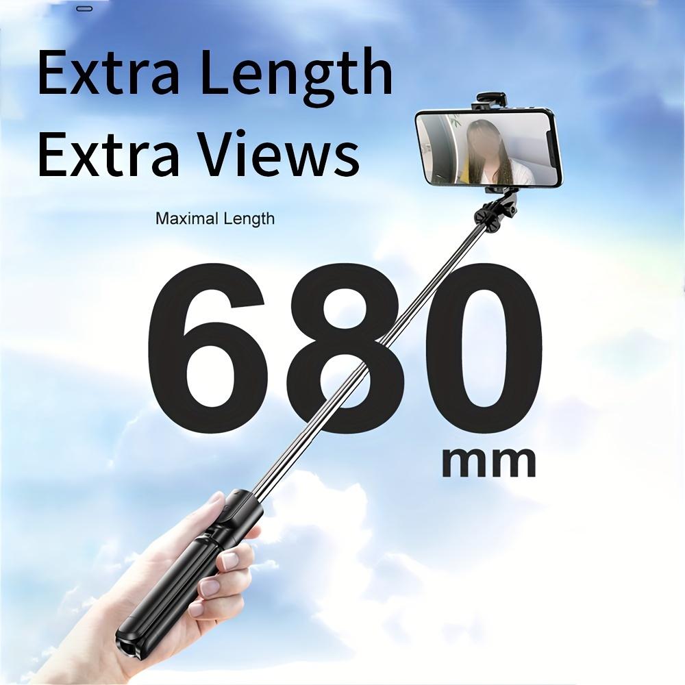 Suport pentru trepied nou Selfie Stick S03 cu telecomandă Bluetooth Suport pentru telefon Selfi Stick fără fir pentru iPhone Samsung