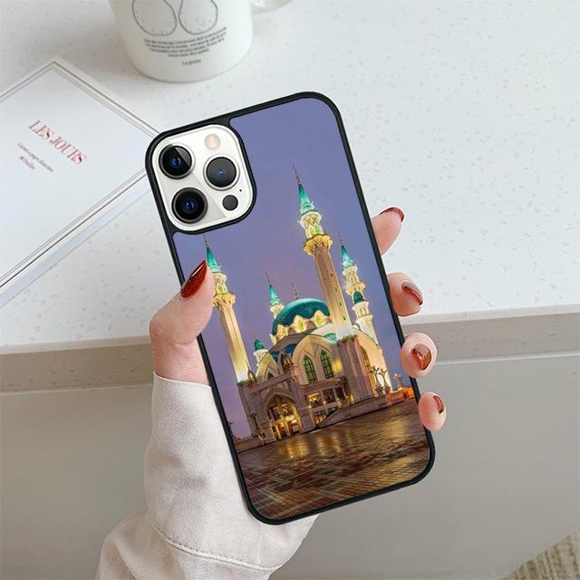 Muslim mosque building Phone Case For iPhone 17 Air 13 12 Cover For Apple 14 15 16 Pro Max Plus Coque