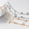 2Meters 1Meter Crystal Charms Copper Chain Star Pendants Chains for Jewelry Making DIY Necklace Bracelet Wholesale Supplies
