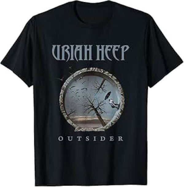 

НОВА Бавовняна чорна футболка Uriah Heep Усі розміри S-5XL Подарунок для фанатів Унісекс футболка XXXL