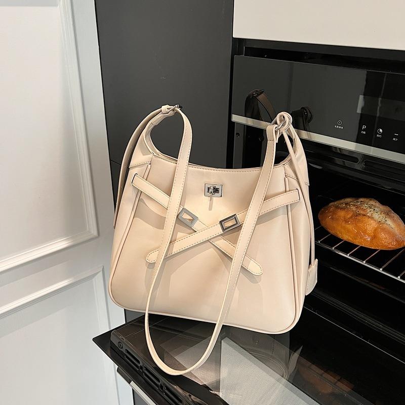 Retro fashion tote bag women's new large capacity trend versatile shoulder bag niche messenger bag