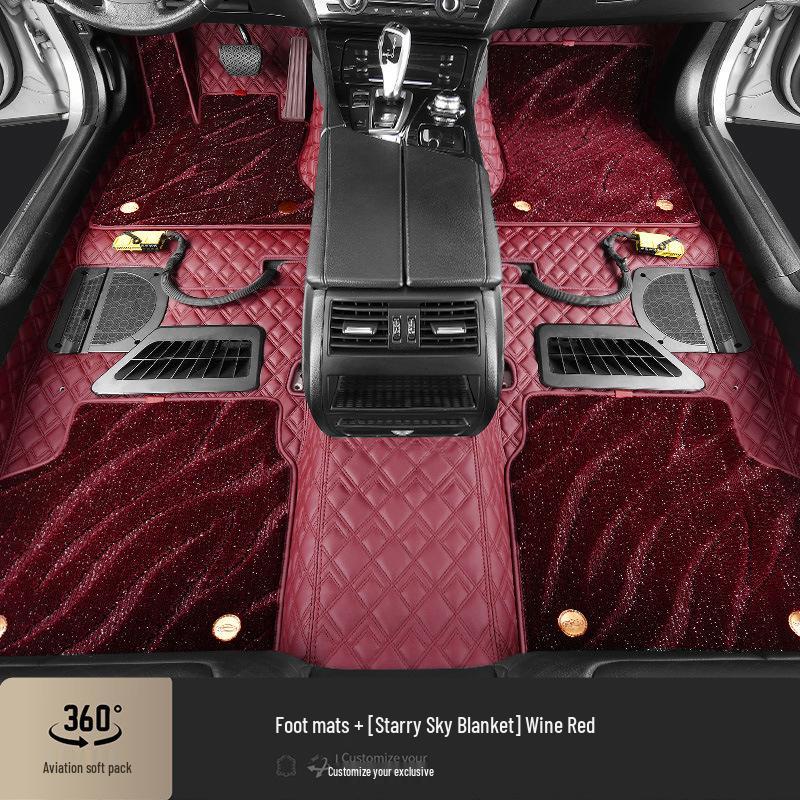 360° Maßgeschneiderte Ledermatten für Haval H6 & Geely Xingyuan - Bequem, Rutschfest, Fahrzeugspezifisch