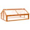 Day and Night - Day and Night Greenhouse Made of Brown Spruce Wood 114x80x50 Cm