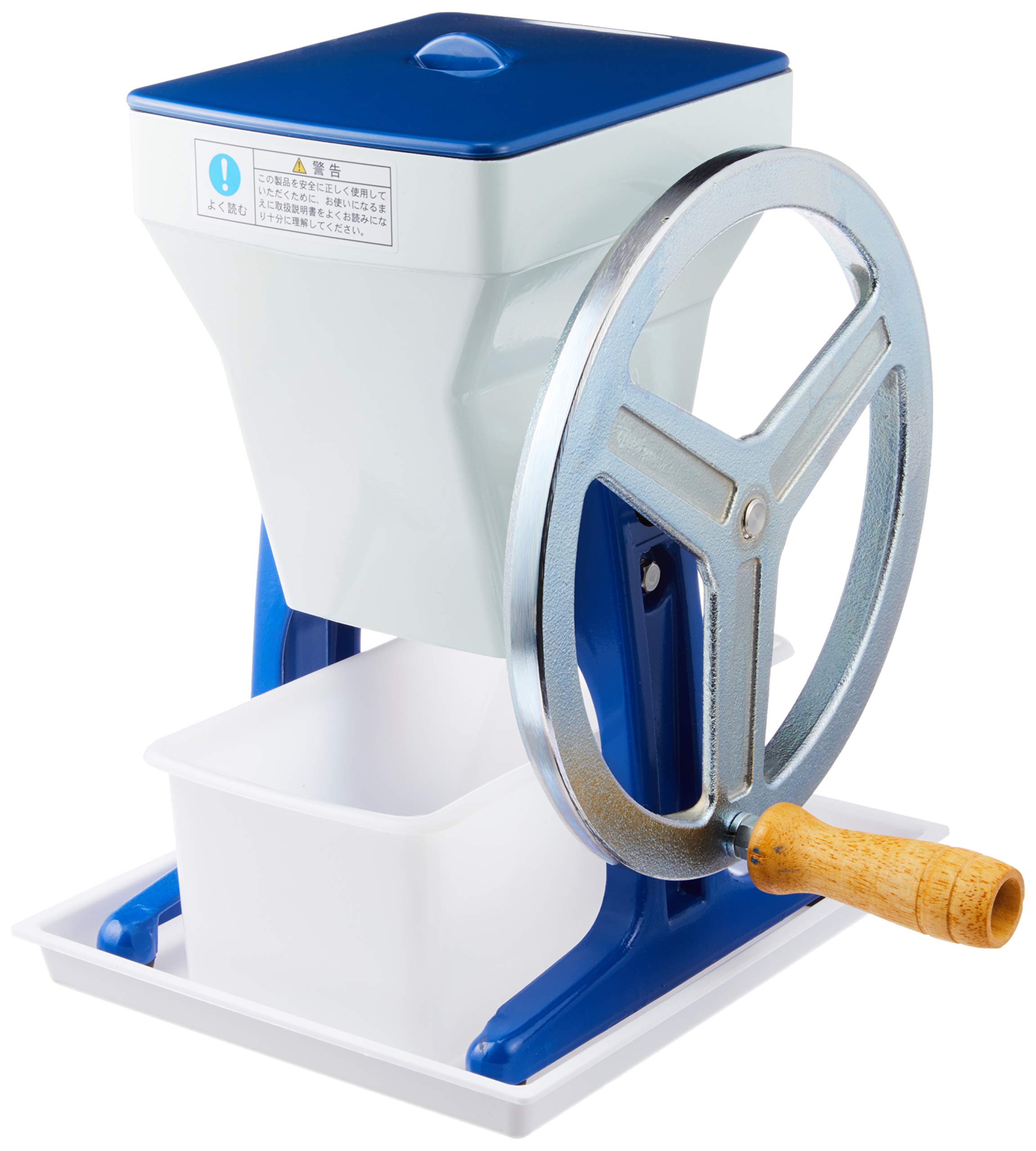 Chubu Corporation Chubu Hatsuyuki Manual Ice Crusher Aluminum Japan FAI14 HA-1700 Exterior Die-Cast,