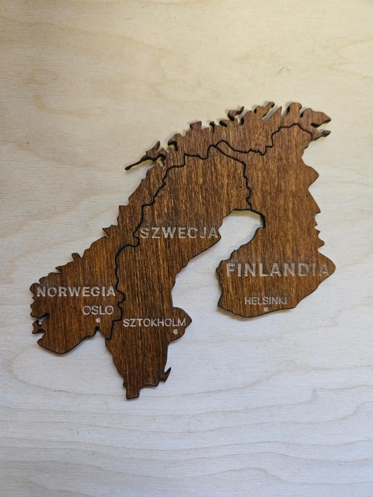 World map of countries with accessories 120cm World map for wall for children