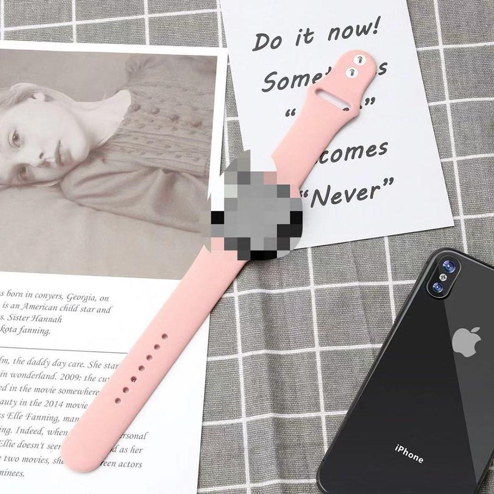 Watch Strap Soft Silicone Wristband 38mm 40mm 42mm 44mm iWatch Band Series 5/4/3/2/1
