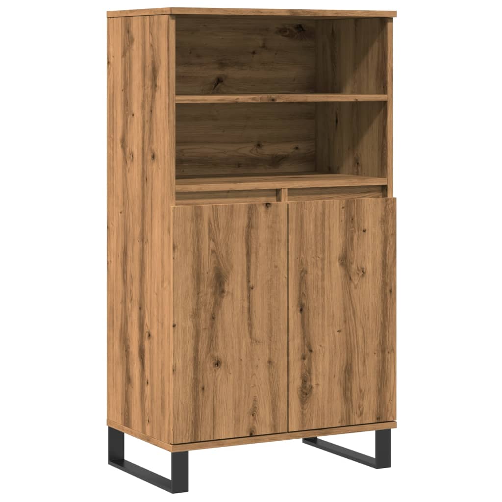 Highboard Artisan Oak 60 x 36 x 110 cm engineered wood
