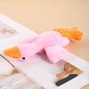 1PC Cute Duck Goose Plush Keychain Soft Stuffed Animal Pendant Fluffy White Goose Toy Kids Birthday Gift Keyring